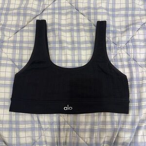 Alo black bra